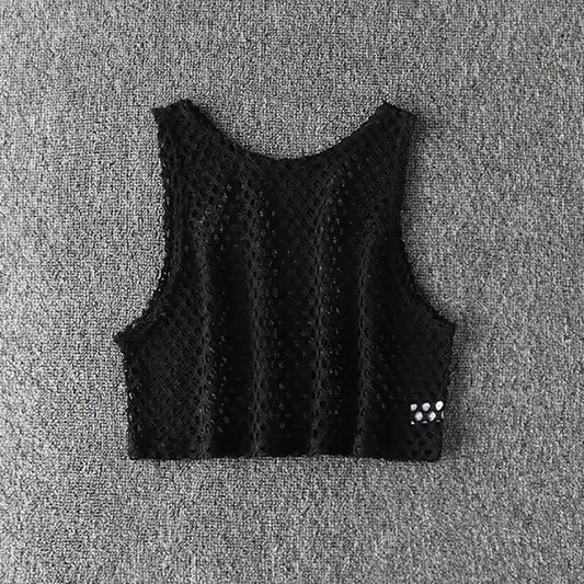 Women Sport Tank Crop Tops Fashion Quick Dry Elastic Fitness Sports Bra Hooded Vest Running Female Girls Sprots Short Tees